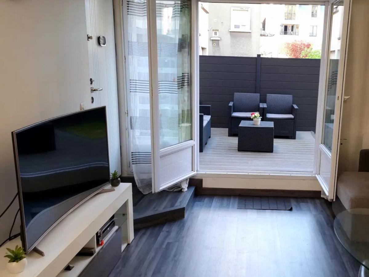 Superbe Appartement Avec Jardin Proche Versailles Saint-Cyr-l'Ecole Bagian luar foto