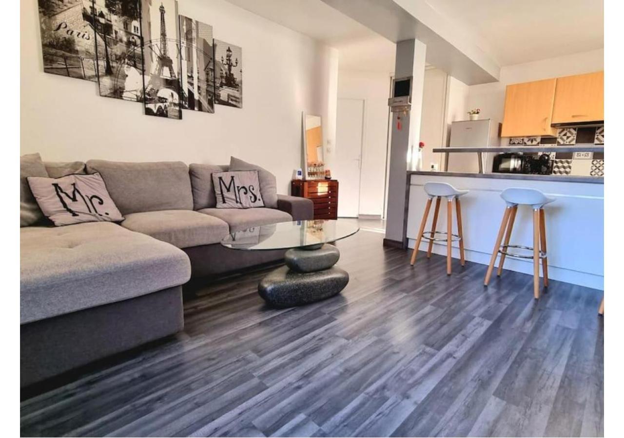 Superbe Appartement Avec Jardin Proche Versailles Saint-Cyr-l'Ecole Bagian luar foto