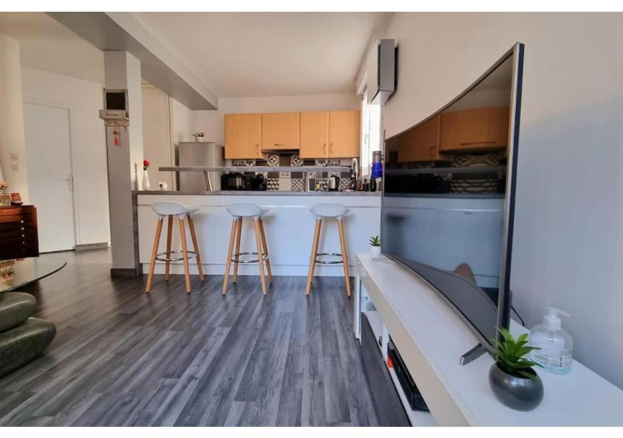 Superbe Appartement Avec Jardin Proche Versailles Saint-Cyr-l'Ecole Bagian luar foto
